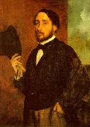 Edgar Degas Self Portrait_h oil on canvas